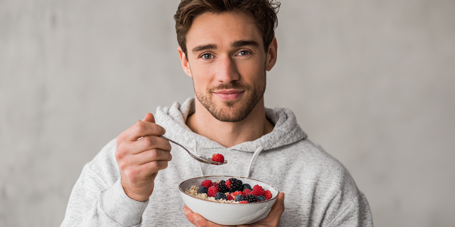 Енергетичний сніданок ZENFUEL з ягодами та горіхами